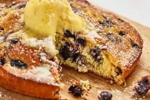 Blueberry Lemon Cornbread