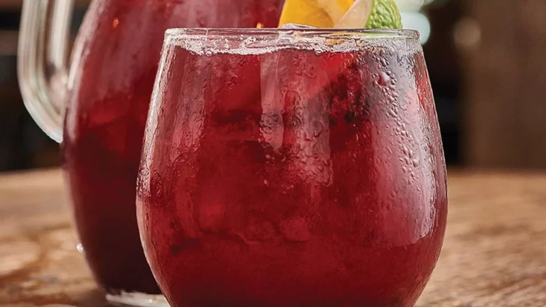 PITCHER OF BLACKBERRY BRAMBLE SANGRIA