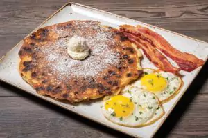 Cinnamon Chip Pancake Breakfast
