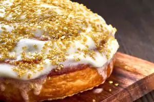Stay Golden Cinnamon Roll